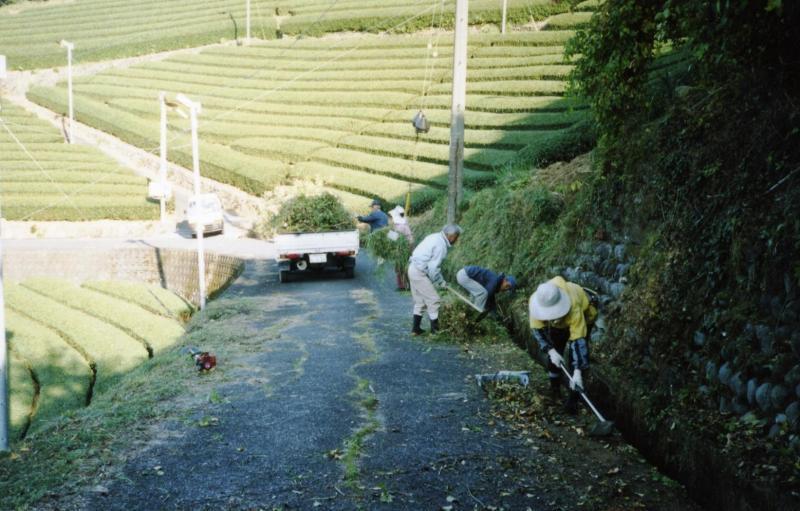 (写真)農道の舗装