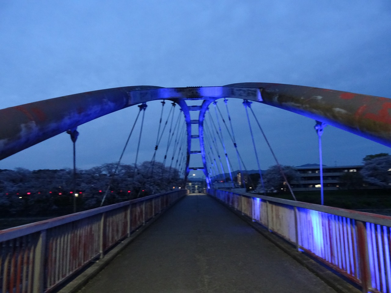 ふれあい大橋ライトアップ2
