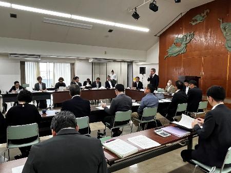 藤枝市中心市街地活性化協議会の様子(令和6年5月23日)