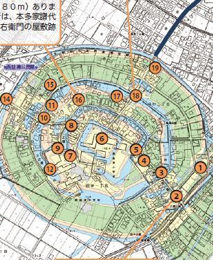 （イラスト）地図面の一部