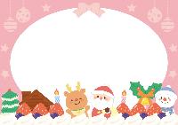 親子でクリスマスケーキ