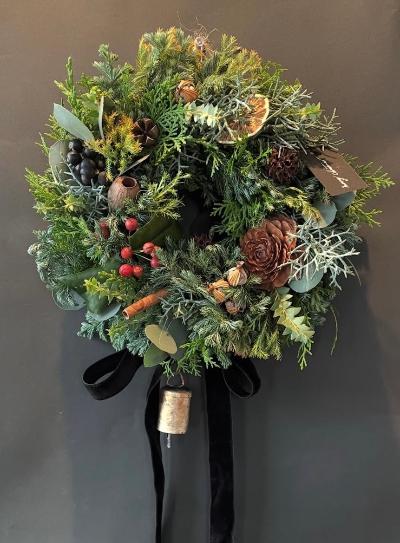 クリスマスリース作り