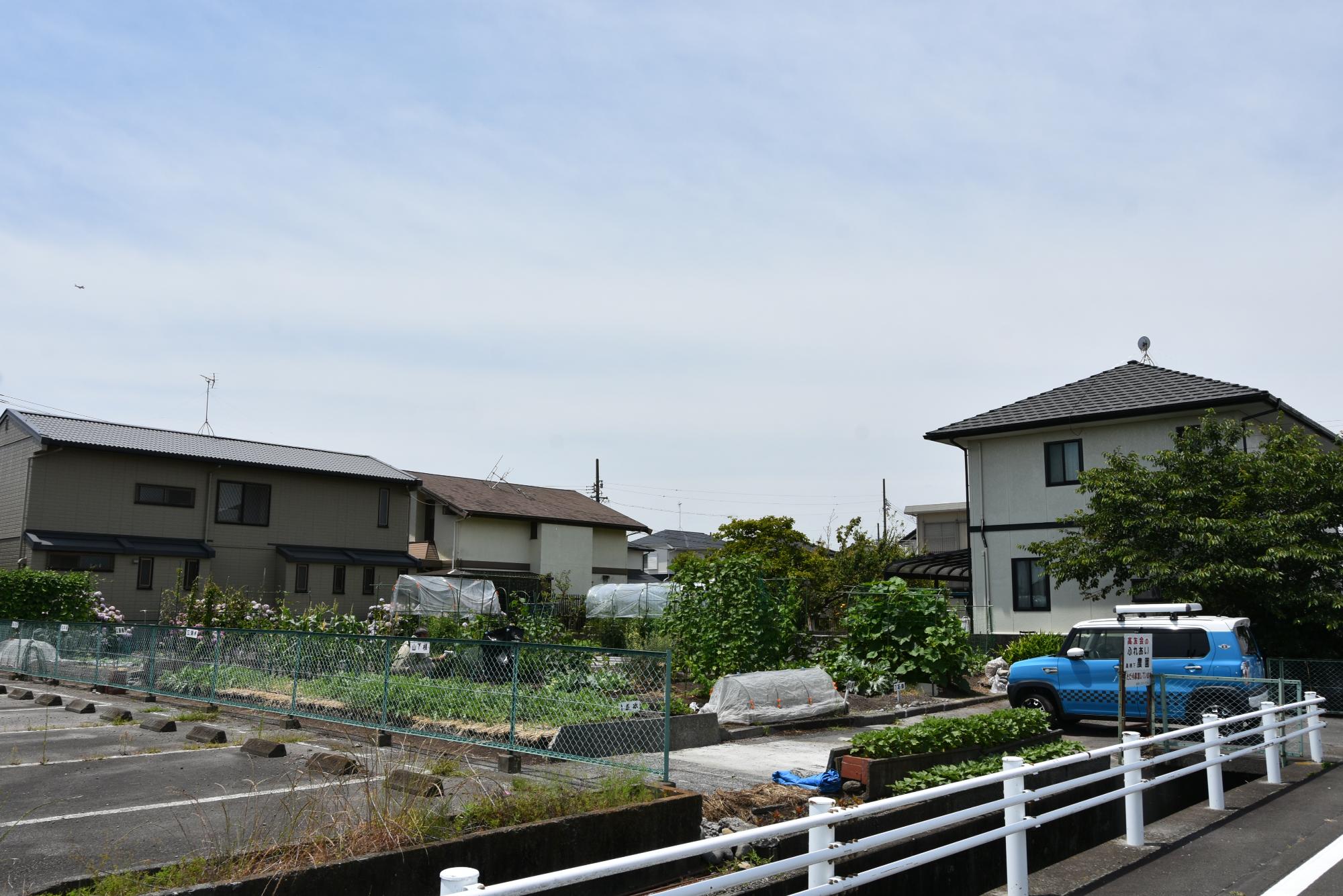 市民農園（遠景）