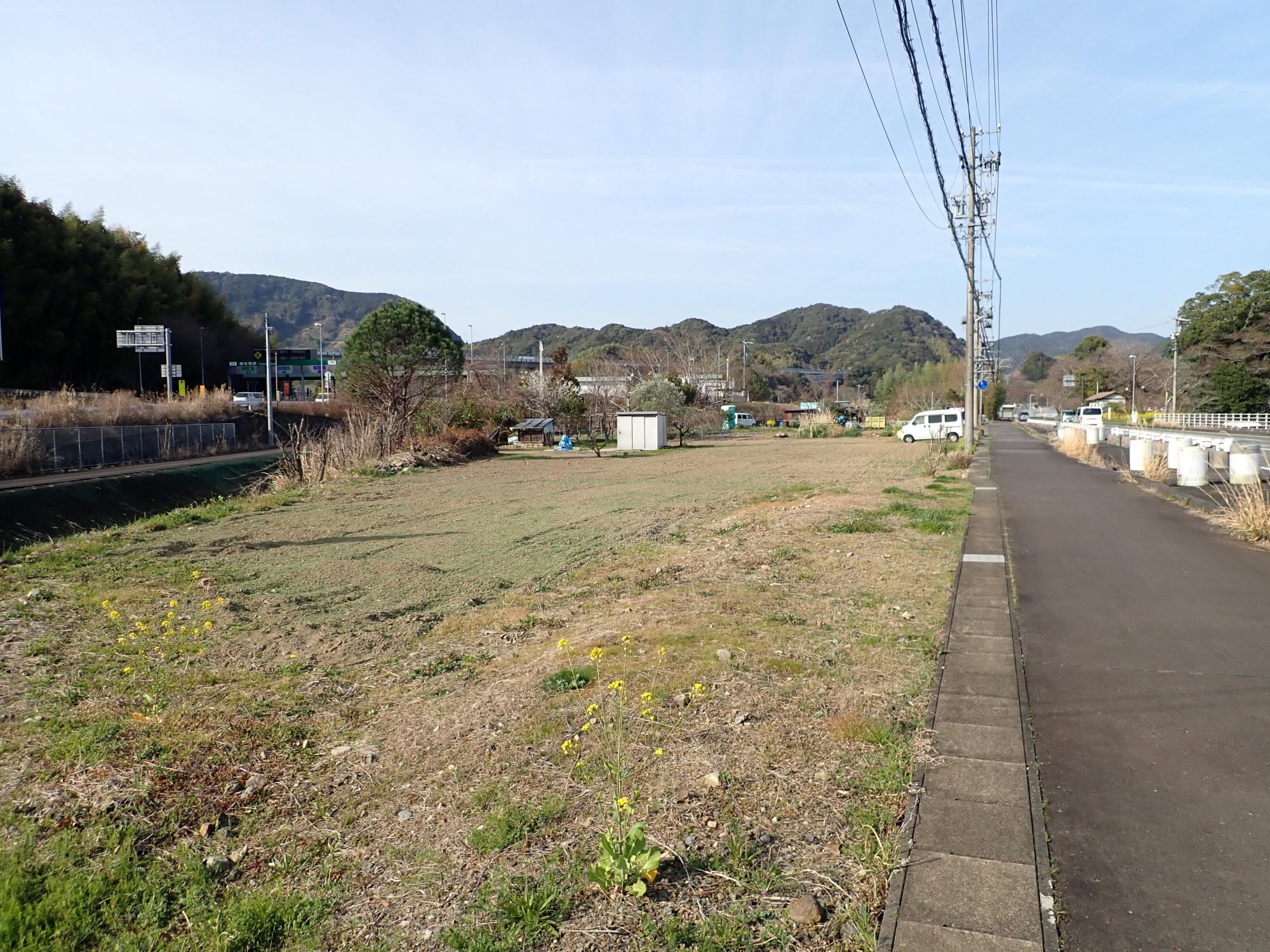 市民農園（遠景）