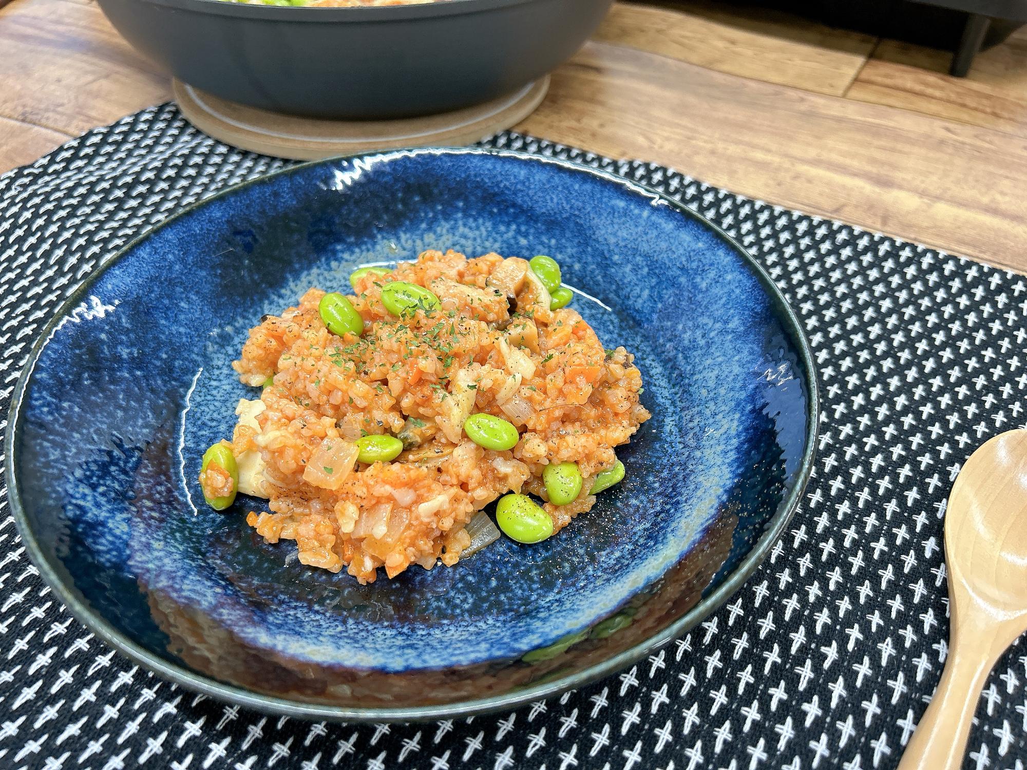 トマトチーズリゾット