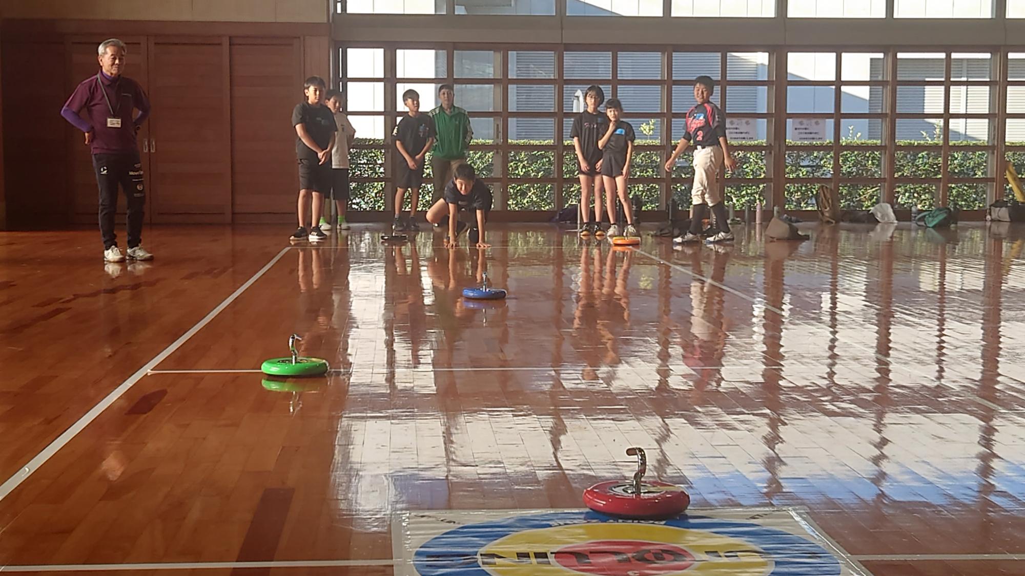 カローリングの様子