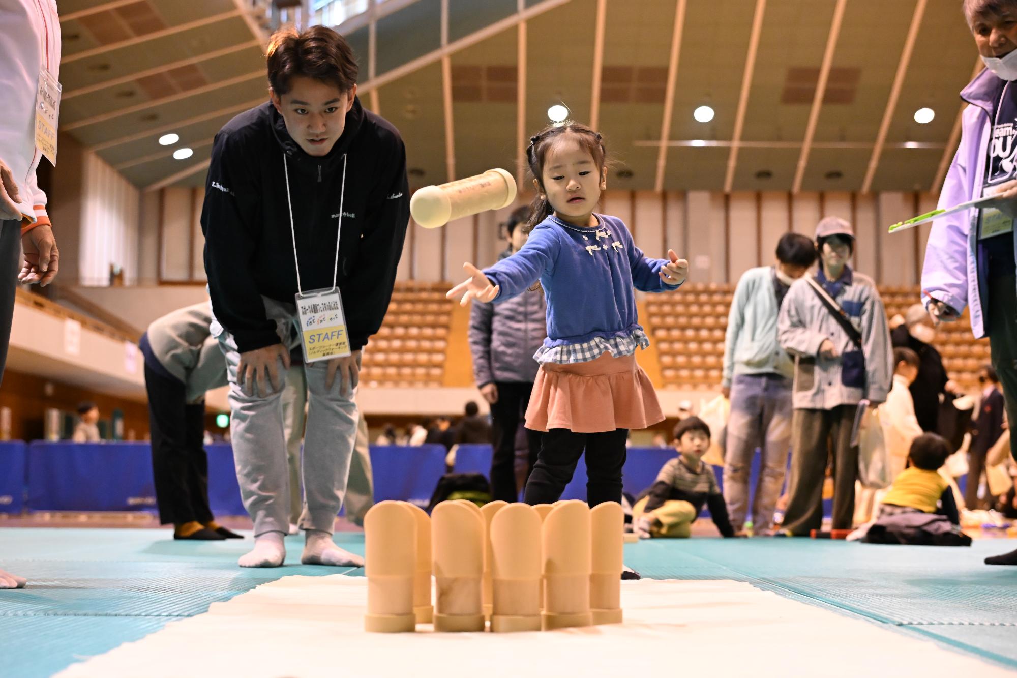 スポーツコーナー（モルック）