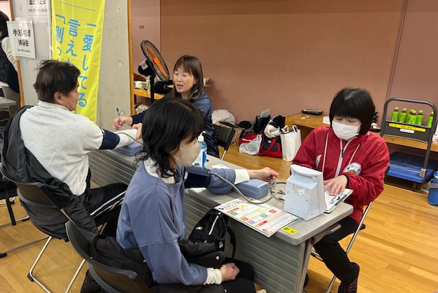 健康コーナー（血圧測定会）