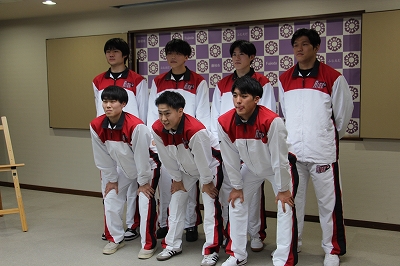 静岡産業大学の選手たち