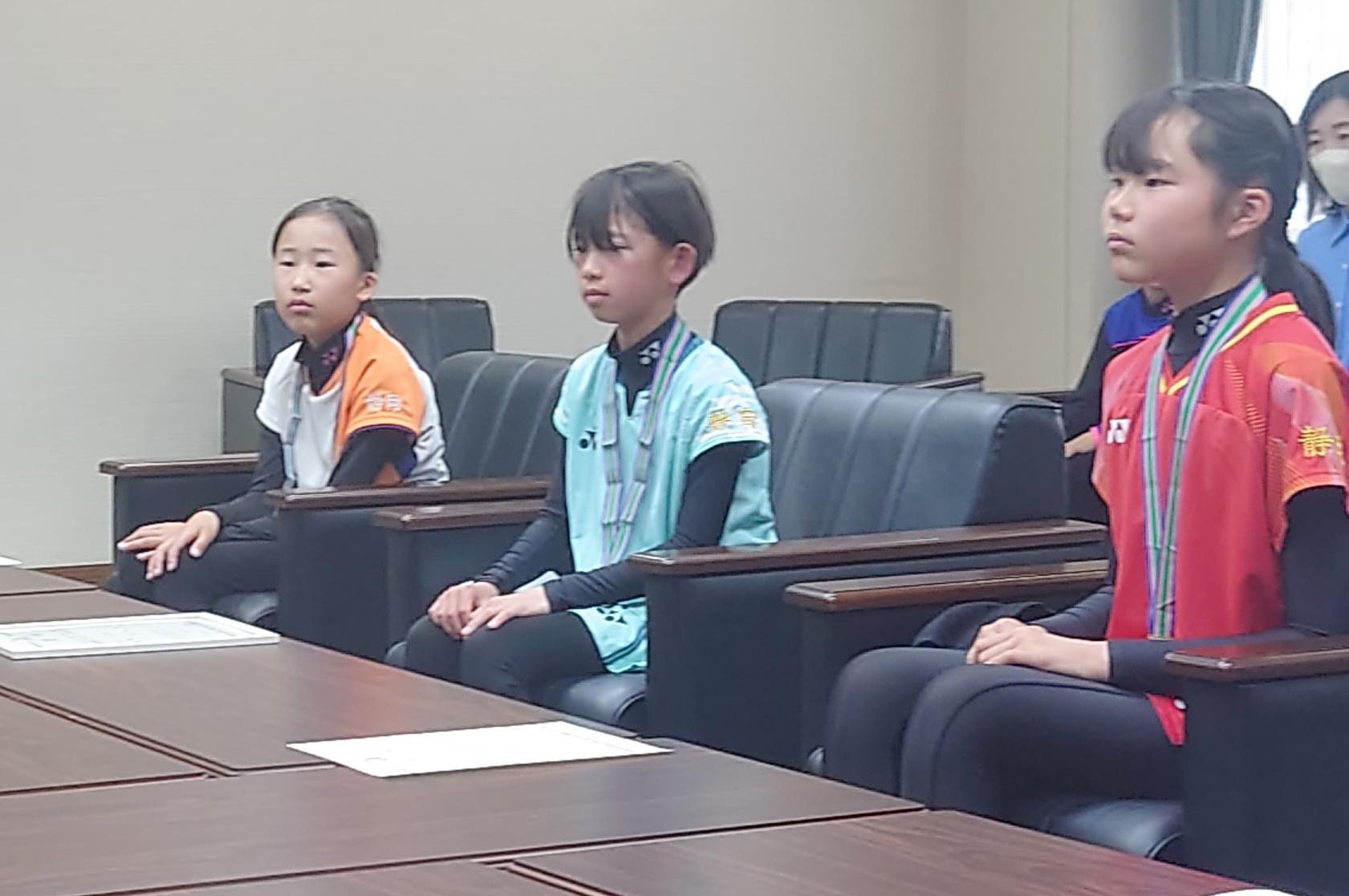 全国大会に出場する選手