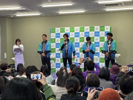 藤枝MYFCの槙野監督と選手によるトークショー