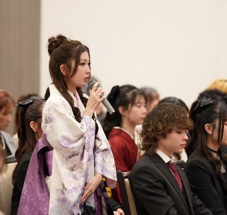 フリーエース美容学校卒業式