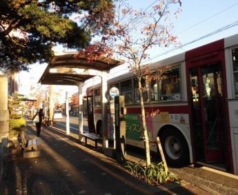 蓮華寺池公園入り口下車