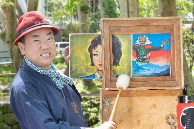 街頭紙芝居と子どもの遊び縁日
