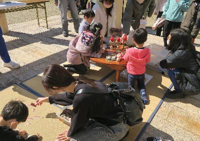 むかしの遊び体験