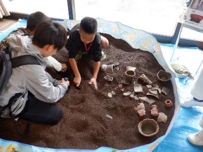 発掘体験