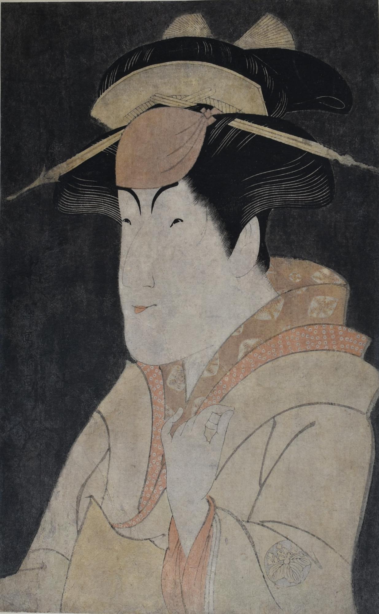 東洲斎写楽「初代中山富三郎の宮城野」