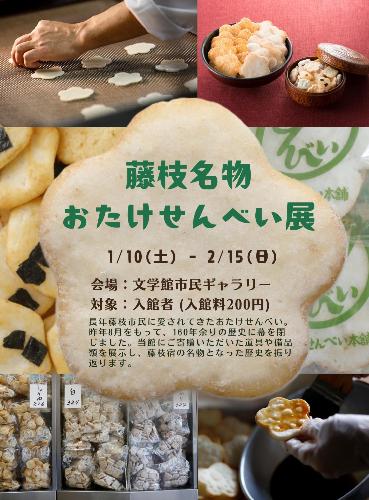 おたけせんべい展
