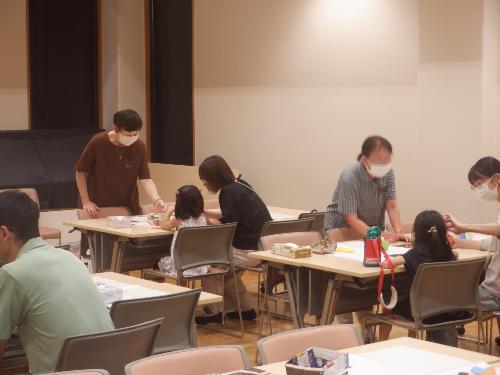 お絵かき教室の様子