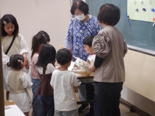 折り紙教室の様子