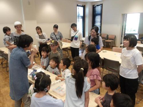 科学工作の様子