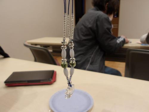 ビーズのネックレス_完成品