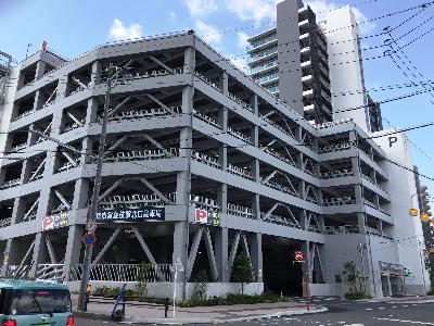 藤枝市営藤枝駅北口駐車場外観