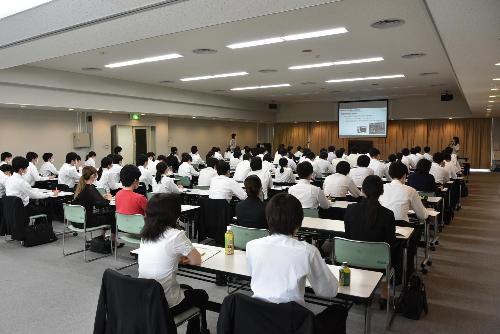 採用説明会の様子