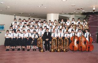 青島中学校吹奏楽部写真