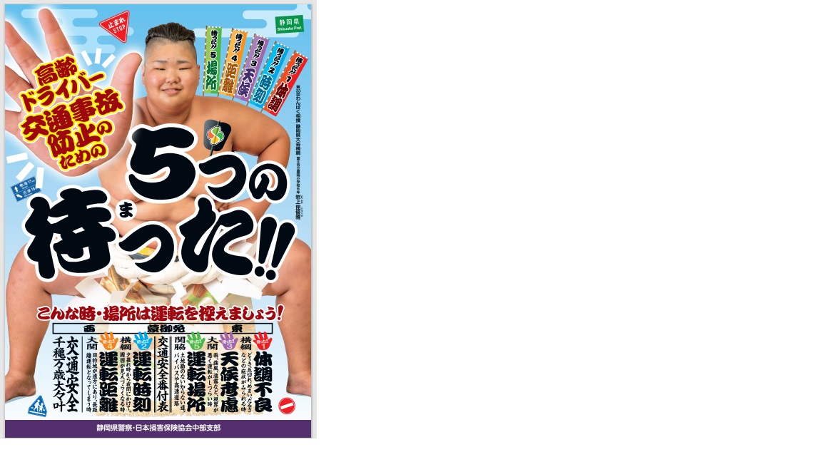 高齢ドライバー５つの待った！！