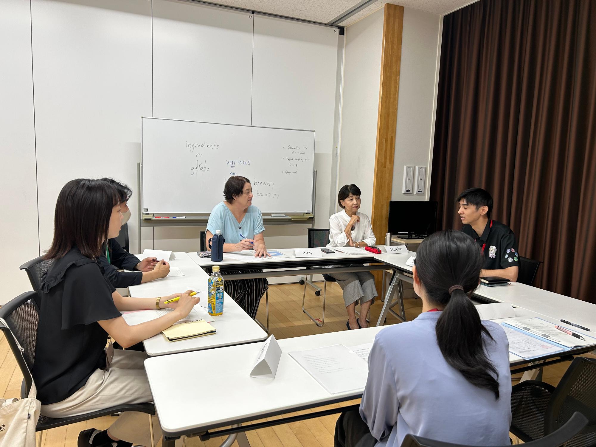 語学講座の様子