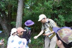 自然観察の様子