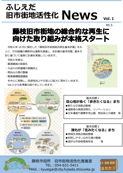 ふじえだ旧市街地活性化ニュースの画像