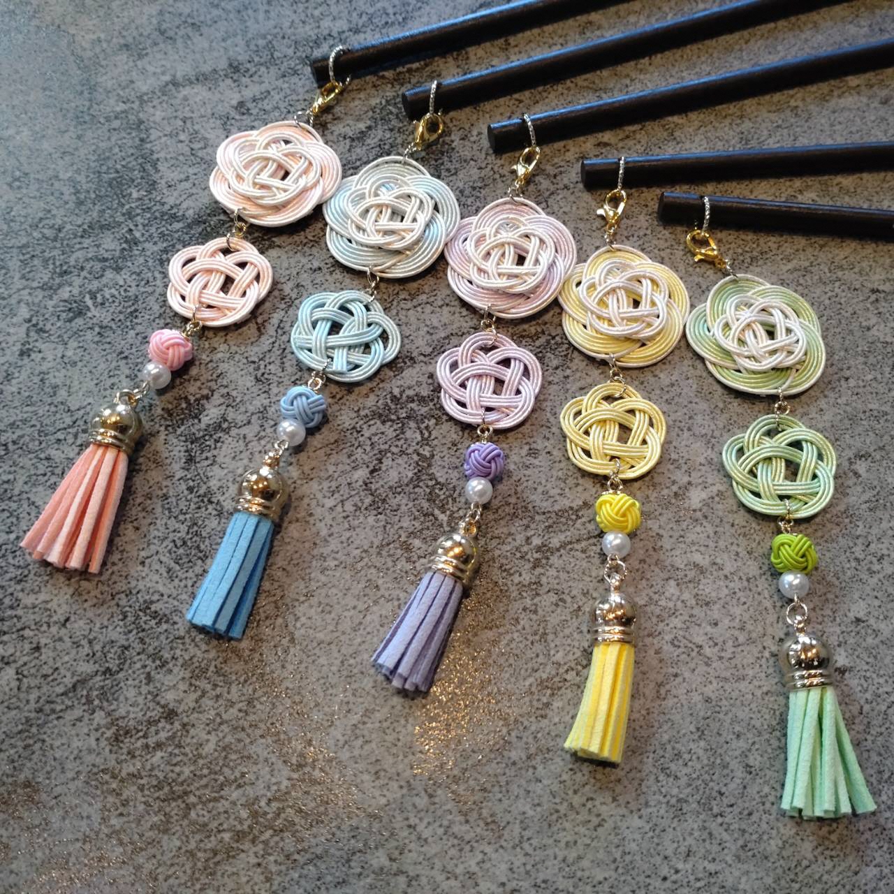 水引のかんざし写真