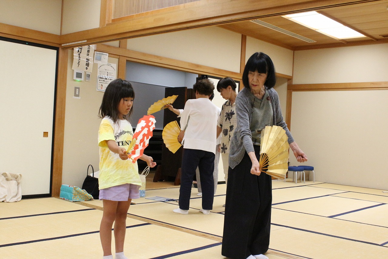 謡曲5仕舞の練習