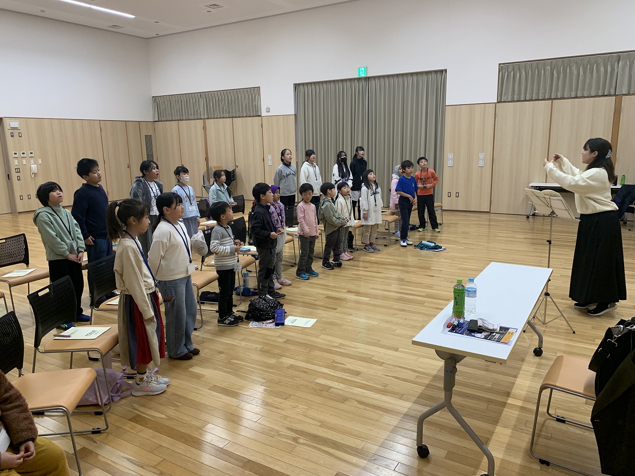 R7歌うまちふじえだコンサートに向けた練習（こども）