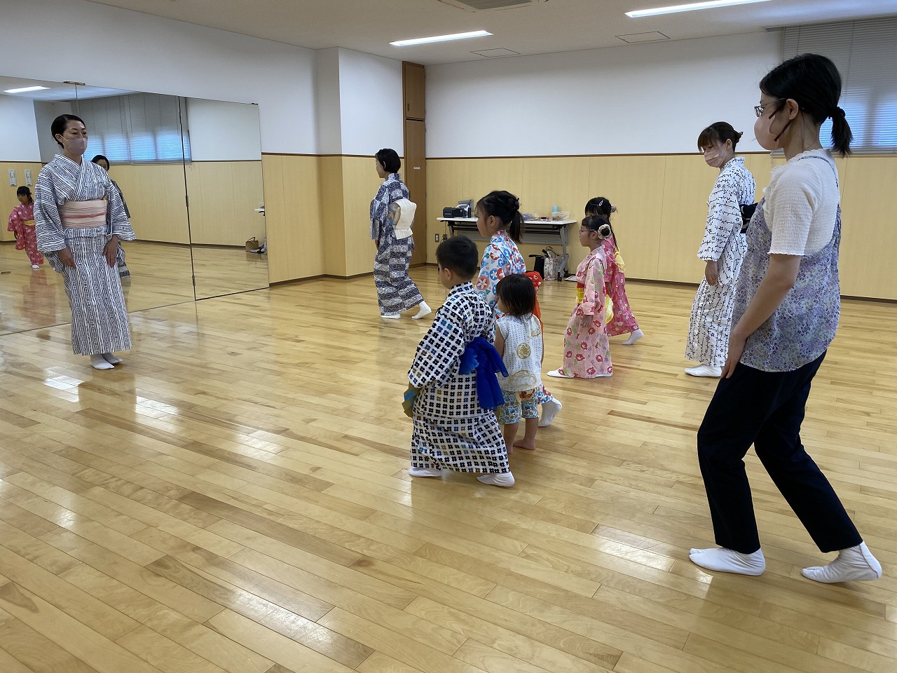 日本舞踊練習1