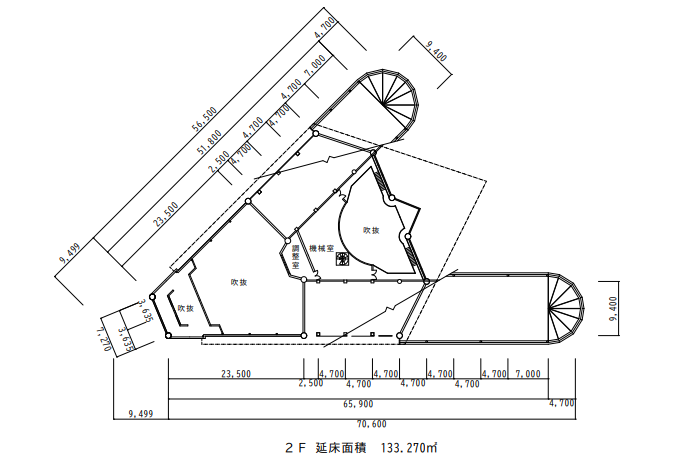 2階平面図写真