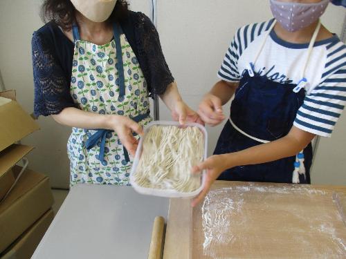 子どもそば打ち体験教室3