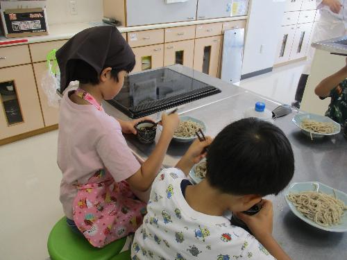 子どもそば打ち体験教室4