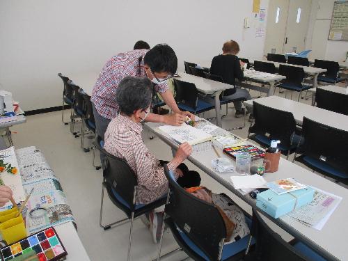 花めぐり基本の絵手紙2