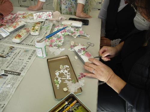 ペーパーナプキンで彩る小物1