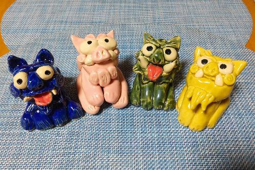 こども陶芸シーサー