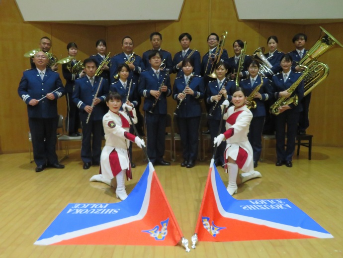 静岡県警察音楽隊＆カラーガード