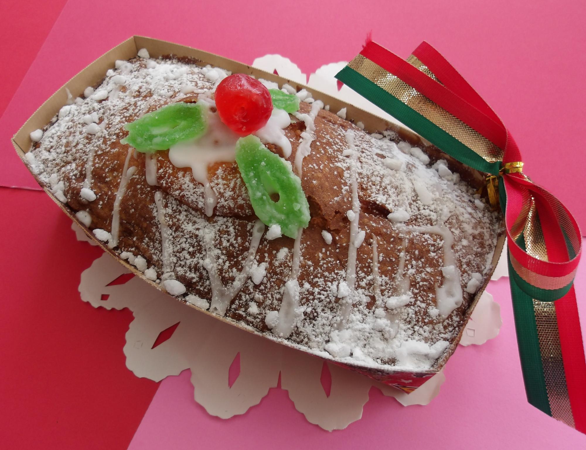 クリスマス風オレンジケーキ