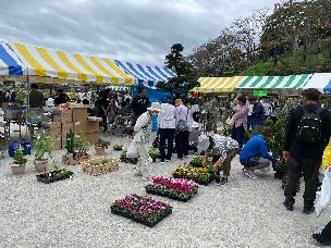 昨年の花と緑のフェスタの様子
