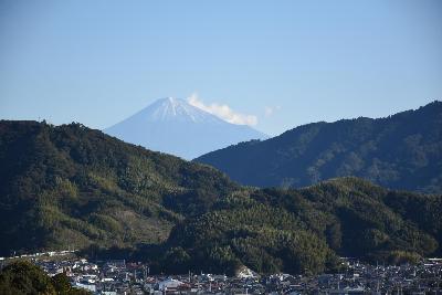 富士見平展望台からの富士山写真
