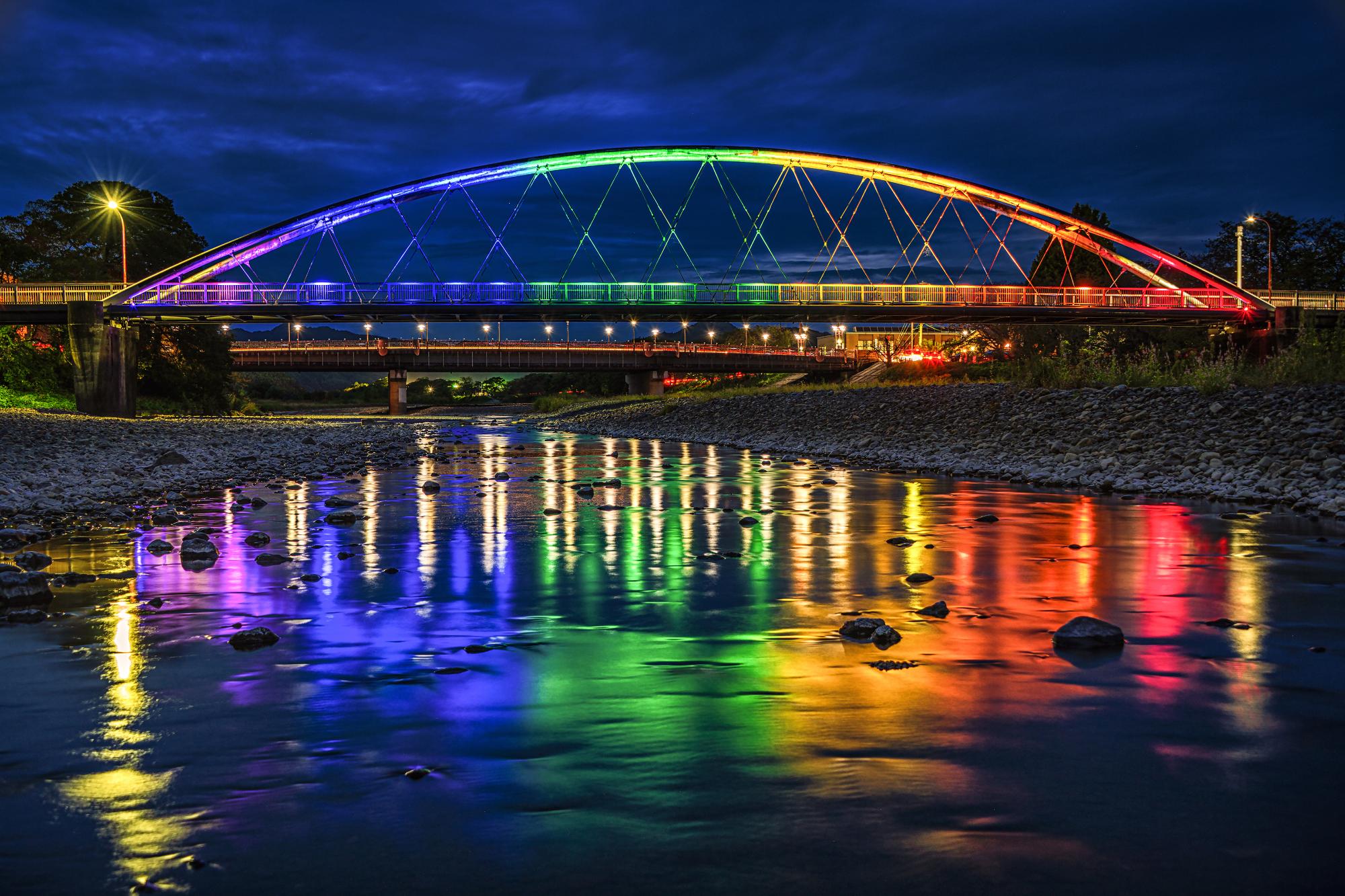 最優秀賞 「川面の彩り」
