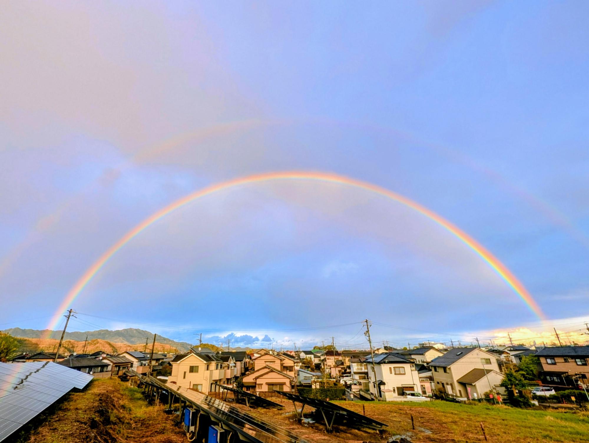 入賞 「虹を一望！」